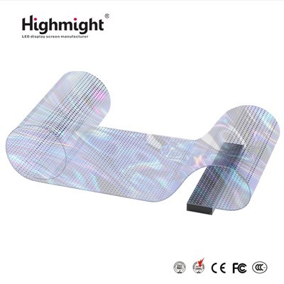 Tampilan Layar Led Transparan